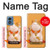 W1217 Maneki Neko Lucky Cat Hard Case and Leather Flip Case For Motorola Moto G Play 4G (2024)