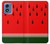 W2403 Watermelon Hard Case and Leather Flip Case For Motorola Moto G Play 4G (2024)