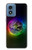 W2570 Colorful Planet Hard Case and Leather Flip Case For Motorola Moto G Play 4G (2024)