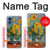 W2937 Claude Monet Bouquet of Sunflowers Hard Case and Leather Flip Case For Motorola Moto G Play 4G (2024)