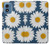 W3009 Daisy Blue Hard Case and Leather Flip Case For Motorola Moto G Play 4G (2024)