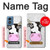 W3257 Cow Cartoon Hard Case and Leather Flip Case For Motorola Moto G Play 4G (2024)