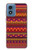 W3404 Aztecs Pattern Hard Case and Leather Flip Case For Motorola Moto G Play 4G (2024)