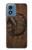 W3443 Indian Head Hard Case and Leather Flip Case For Motorola Moto G Play 4G (2024)