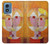 W3811 Paul Klee Senecio Man Head Hard Case and Leather Flip Case For Motorola Moto G Play 4G (2024)