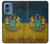 W3858 Ukraine Vintage Flag Hard Case and Leather Flip Case For Motorola Moto G Play 4G (2024)