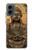 W0344 Buddha Rock Carving Hard Case and Leather Flip Case For Motorola Moto G 5G (2024)