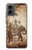 W2102 Thai Art Buddha on Elephant Hard Case and Leather Flip Case For Motorola Moto G 5G (2024)