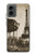 W2174 Eiffel Tower Vintage Paris Hard Case and Leather Flip Case For Motorola Moto G 5G (2024)