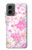 W3036 Pink Sweet Flower Flora Hard Case and Leather Flip Case For Motorola Moto G 5G (2024)