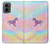 W3203 Rainbow Unicorn Hard Case and Leather Flip Case For Motorola Moto G 5G (2024)