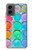 W3235 Watercolor Mixing Hard Case and Leather Flip Case For Motorola Moto G 5G (2024)