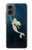 W3250 Mermaid Undersea Hard Case and Leather Flip Case For Motorola Moto G 5G (2024)