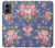 W3265 Vintage Flower Pattern Hard Case and Leather Flip Case For Motorola Moto G 5G (2024)