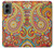 W3402 Floral Paisley Pattern Seamless Hard Case and Leather Flip Case For Motorola Moto G 5G (2024)