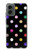 W3532 Colorful Polka Dot Hard Case and Leather Flip Case For Motorola Moto G 5G (2024)