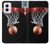 W0066 Basketball Hard Case and Leather Flip Case For Motorola Moto G Power 5G (2024)