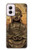 W0344 Buddha Rock Carving Hard Case and Leather Flip Case For Motorola Moto G Power 5G (2024)