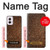 W0542 Rust Texture Hard Case and Leather Flip Case For Motorola Moto G Power 5G (2024)