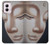 W1255 Buddha Face Hard Case and Leather Flip Case For Motorola Moto G Power 5G (2024)