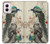 W2086 Peacock Painting Hard Case and Leather Flip Case For Motorola Moto G Power 5G (2024)