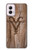 W2183 Goat Wood Graphic Printed Hard Case and Leather Flip Case For Motorola Moto G Power 5G (2024)