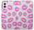 W2214 Pink Lips Kisses Hard Case and Leather Flip Case For Motorola Moto G Power 5G (2024)