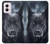 W3168 German Shepherd Black Dog Hard Case and Leather Flip Case For Motorola Moto G Power 5G (2024)