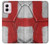 W3316 England Flag Vintage Football Graphic Hard Case and Leather Flip Case For Motorola Moto G Power 5G (2024)