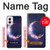 W3324 Crescent Moon Galaxy Hard Case and Leather Flip Case For Motorola Moto G Power 5G (2024)