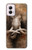 W3427 Mammoth Ancient Cave Art Hard Case and Leather Flip Case For Motorola Moto G Power 5G (2024)