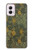 W3662 William Morris Vine Pattern Hard Case and Leather Flip Case For Motorola Moto G Power 5G (2024)