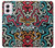 W3712 Pop Art Pattern Hard Case and Leather Flip Case For Motorola Moto G Power 5G (2024)