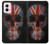W3848 United Kingdom Flag Skull Hard Case and Leather Flip Case For Motorola Moto G Power 5G (2024)