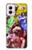 W3914 Colorful Nebula Astronaut Suit Galaxy Hard Case and Leather Flip Case For Motorola Moto G Power 5G (2024)