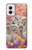 W3916 Alpaca Family Baby Alpaca Hard Case and Leather Flip Case For Motorola Moto G Power 5G (2024)