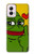 W3945 Pepe Love Middle Finger Hard Case and Leather Flip Case For Motorola Moto G Power 5G (2024)