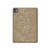 W3466 Gold Rose Pattern Tablet Hard Case For iPad Pro 11 (2024)