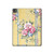 W2229 Vintage Flowers Tablet Hard Case For iPad Pro 13 (2024)