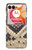 W3417 Diamond Rattle Snake Graphic Print Hard Case and Leather Flip Case For Motorola Razr 50 Ultra