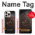 W3908 Vintage Clock Hard Case and Leather Flip Case For iPhone 16 pro max