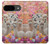 W3916 Alpaca Family Baby Alpaca Hard Case and Leather Flip Case For Google Pixel 9