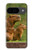 W3917 Capybara Family Giant Guinea Pig Hard Case and Leather Flip Case For Google Pixel 9