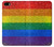 W2683 Rainbow LGBT Pride Flag Hard Case and Leather Flip Case For iPhone 5 5S SE