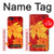 W0479 Maple Leaf Hard Case and Leather Flip Case For iPhone 5C