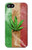 W2109 Marijuana Rasta Flag Hard Case and Leather Flip Case For iPhone 4 4S