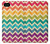 W2362 Rainbow Colorful Shavron Zig Zag Pattern Hard Case and Leather Flip Case For iPhone 4 4S