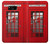 W0058 British Red Telephone Box Hard Case and Leather Flip Case For Samsung Galaxy S8 Plus