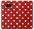 W2951 Red Polka Dots Hard Case and Leather Flip Case For Samsung Galaxy S8 Plus