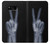 W3101 X-ray Peace Sign Fingers Hard Case and Leather Flip Case For Samsung Galaxy S8 Plus